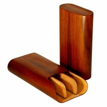 The &quot;Show Band&quot; 3 Cigar Case - Rosewood - $149.00