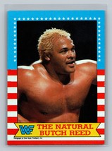 The Natural Butch Reed #18 1987 Topps WWF - £1.55 GBP
