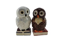 Pacific Giftware Book Owl Set Hedwing Magnetic Salt and Pepper Shakers - £11.80 GBP