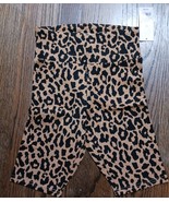 **LOT OF 2** NWT Women&#39;s Yoga Shorts Target Wild Fable Tan Animal Print ... - €4,22 EUR