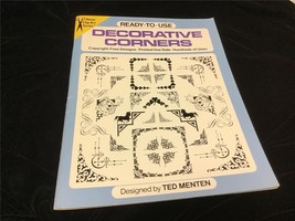 Decorative Corners Ready to Use Copyright Free Designs Craft Pattern Boo... - $12.00