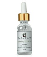Babyface Pure Squalane Oil, Vegan Olive Natural Moisturizer All Skin Types - $20.74