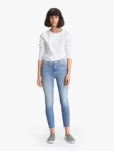 Mother Denim - High Waisted Looker Ankle Fray Jeans Size 32 - $1,295.30 MXN