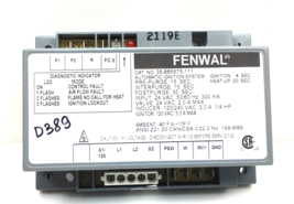 FENWAL 35-665575-111 Automatic Ignition System 120V Heat Up 20 Sec used ... - $69.00