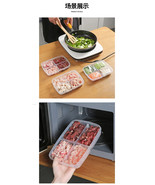 4 Grids Food Storage Box Portable Compartment Refrigerator Freezer - $246.80 MXN