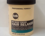 TCB ~ No Base Creme Super Hair Relaxer with Protein and DNA ~ 7.5 oz. Jar - £5.87 GBP
