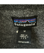 Patagonia Bomber Jacket Vtg 90s Mens M Green Blue Gray Fleece Lined Zip ... - £272.14 GBP
