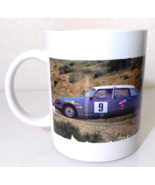 CITROEN DS RALLY &amp; TOTAL PETROL ✱ Rare Mug Cup Collection Pottery Portugal - £22.63 GBP