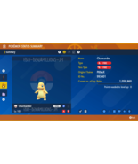 POKEMON SCARLET &amp; VIOLET - SHINY CHARMANDER LEVEL 100 Fast Link Trade LEGIT - £5.24 GBP