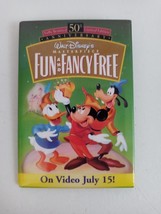 Disney&#39;s Masterpiece 50&#39;th Anniversary Limited Edt. Fun And Fancy Free P... - $8.42