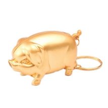 Yeahgoshopping Lovely Golden Pig Model Butane Gas Lighter Metal Inflated... - $4.94