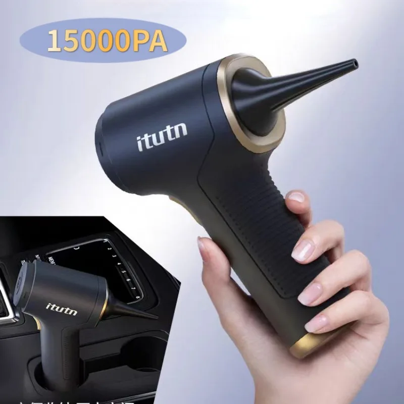 Portable Car Vacuum Cleaner Mini Powerful Cleaning Machine Strong Suctio... - £47.59 GBP+