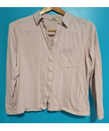 Boden Amelia Jersey Size 12 Women Shirt Pink Milkshake Dusty Rose Jersey... - $30.12 CAD