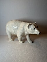 Vintage Ceramic Polar Bear Figurine 10” Long x 5.75” Tall Animal Sculpture - $459.63 MXN Vintage Ceramic Polar Bear Figurine 10” Long x 5.75” Tall Animal Sculpture - $459.63 MXN
