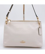 NEW Coach Polly Pebble Leather  MIA Crossbody Bag, Chalk, NWT - $3,070.03 MXN