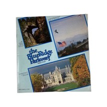 Vintage Souvenir Pamplet The Blueridge Parkway Directory Free Parkway Gu... - $13.99