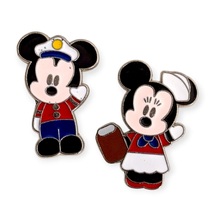 Mickey and Minnie Mouse Disney Pins: Disney Cruise Line Cuties - $19.90