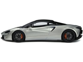 2021 McLaren Artura Silver Metallic with Black Top 1/18 Model Car by GT ... - £140.24 GBP