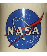 NASA ceramic beer stein Manned Spacecraft Houston Texas w crazing 1961-1973 - $20.00