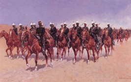 Mexican Cavalry on the Move by Frederic Remington Giclee Art Print + Ships Free - £31.27 GBP+