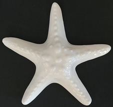 Ceramic Starfish Décor 5”x5”x1”, Select: Blue or White - £2.74 GBP