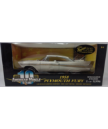 1958 Plymouth Fury Beige 1:18 Diecast 2001 American Muscle by ERTL #3261... - £57.97 GBP
