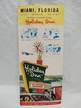 Vintage 1960s Miami Florida Holiday Inn Advertisement Sheet - $372.48 MXN