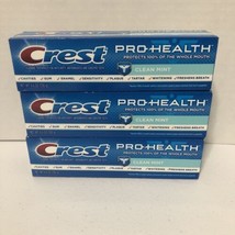 3X Crest Pro Health Clean Mint Paste Toothpaste 4.6 Oz Exp Sept 2025 - £7.50 GBP