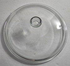 Vintage Pyrex 09 624C Clear Glass 8 3/4&quot; Round Casserole Replacement Lid #45 - £14.79 GBP