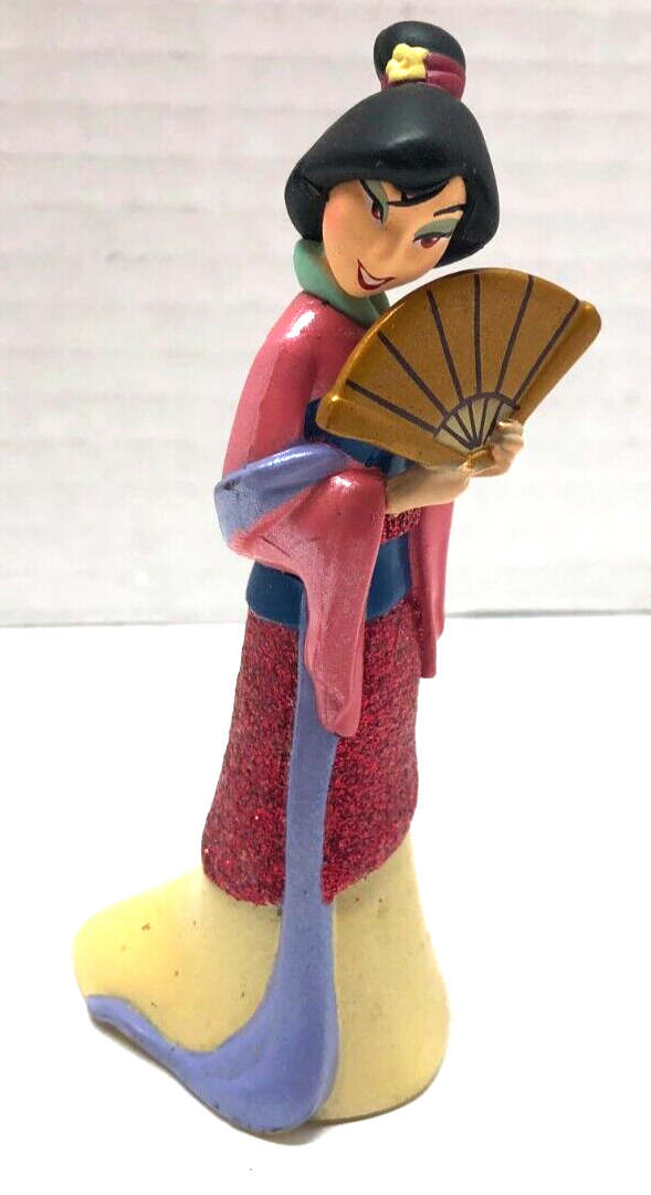 Disney Mulan Princess 3 3/4&quot; PVC Cake Topper Figure - $7.92