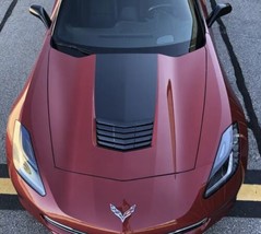 OEM Corvette C7 Stingray Flash Hood Scoop Stinger Decal Vinyl 2014-2019 ... - £58.18 GBP