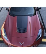 OEM Corvette C7 Stingray Flash Hood Scoop Stinger Decal Vinyl 2014-2019 ... - £58.20 GBP