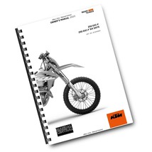 KTM 2023 - 250 EXC-F SIX DAYS - OWNERS MANUAL USER GUIDE - $23.14