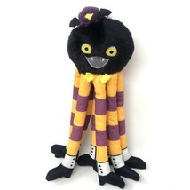 Aurora World - Spooky Spider Legs Hector, Black, Purple, Yellow Plush  12” NEW - £14.22 GBP