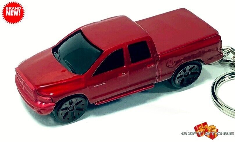  RARE NICE KEY CHAIN DARK RED RAM 1500 TINTED WINDOWS CUSTOM Ltd GREAT G... - $25.98