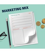 Marketing Mix Sheet: Excel in Your Marketing Endeavors with the Comprehe... - $37.43 MXN
