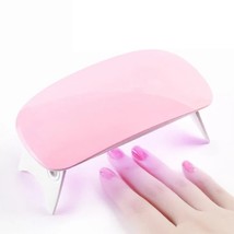 6W MINI Nail Art Machine LED Nail Gel Curing Lamp (Two Gifts Included!!) - £4.82 GBP
