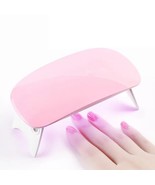 6W MINI Nail Art Machine LED Nail Gel Curing Lamp (Two Gifts Included!!) - $71.47 MXN