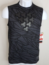 Under Armour Sleeveless Shirt Heat Gear  Youth S Black And Grey With Tags NWT - $193.99