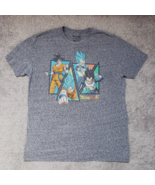 Dragon Ball Z Men&#39;s Size XL Gray Graphic Tee T-shirt  - £12.81 GBP