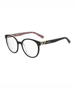 Moschino Love MOL584 0807 00 Black 52mm Eyeglasses New Authentic - $93.09