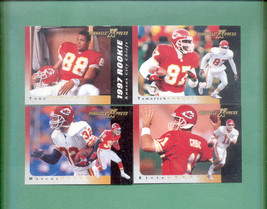 1997 Pinnacle X-Press Kansas City Chiefs Football Set  - £3.16 GBP