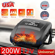 200W Car Truck Portable Auto Heater Heating Cooling Fan Defroster Demist... - £24.96 GBP