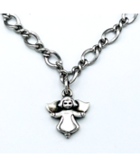 James Avery Sterling Silver Medium Twist Angel Charm Bracelet BR-677 Siz... - $118.80
