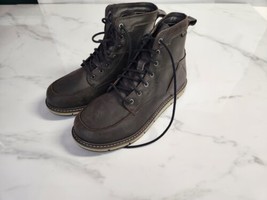 Keen San Jose Work Boots Safety Toe Falcon Caramel Slip Resistant Mens 11.5 D - £85.35 GBP