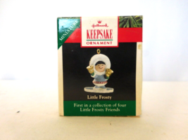 Hallmark Christmas Ornament Little Frosty Friends &quot;Little Frosty&quot; 1990 i... - $4.95