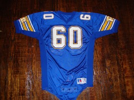 Vintage Pitt Panthers Authentic Game Worn Football Russell Athletic Jersey 52 - $296.99