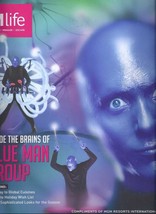 Blue Man Group In M Life Las Vegas Magazine  Fall 2012 - £7.95 GBP