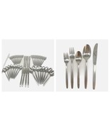 SCC Japan Flatware Stainless Silverware FULL SERVICE for 8x5 pc 40 Total... - £64.35 GBP