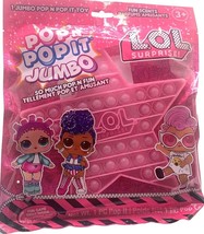 LOL Surprise Pop It Toy Star Shaped Fidget JUMBO SIZE Pink 8 inches - £3.08 GBP